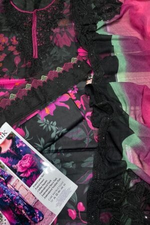 Iznik Unstitch Lawn Embroidery 03