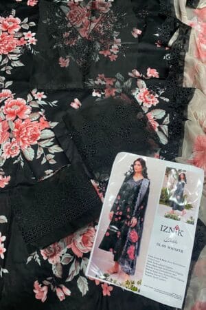 Iznik Unstitch Lawn Embroidery 04