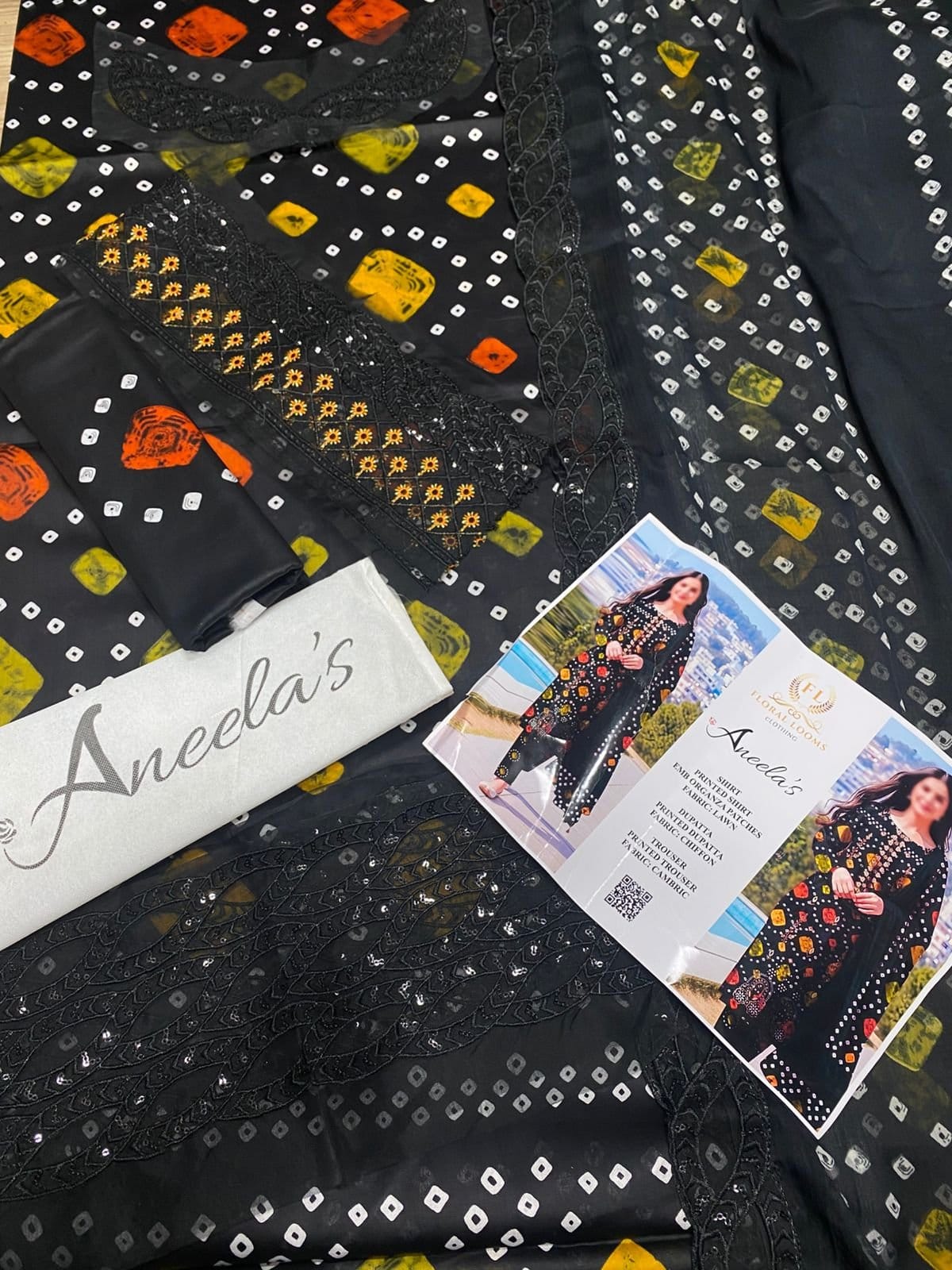 ANEELA'S Fancy Lawn Embroidery